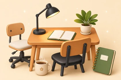 Desk collection, with all its Study Icons gathered together