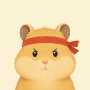 Determined hamster
