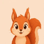 Energetic squirrel