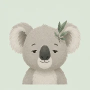 Relaxed koala