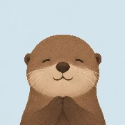 Relaxed otter