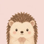 Shy hedgehog
